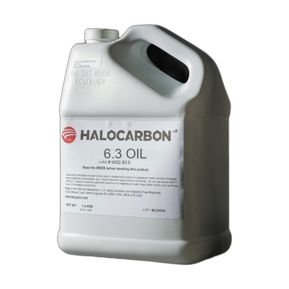 Halocarbon 6.3 Oil — 저점도 PCTFE 정밀 윤활유