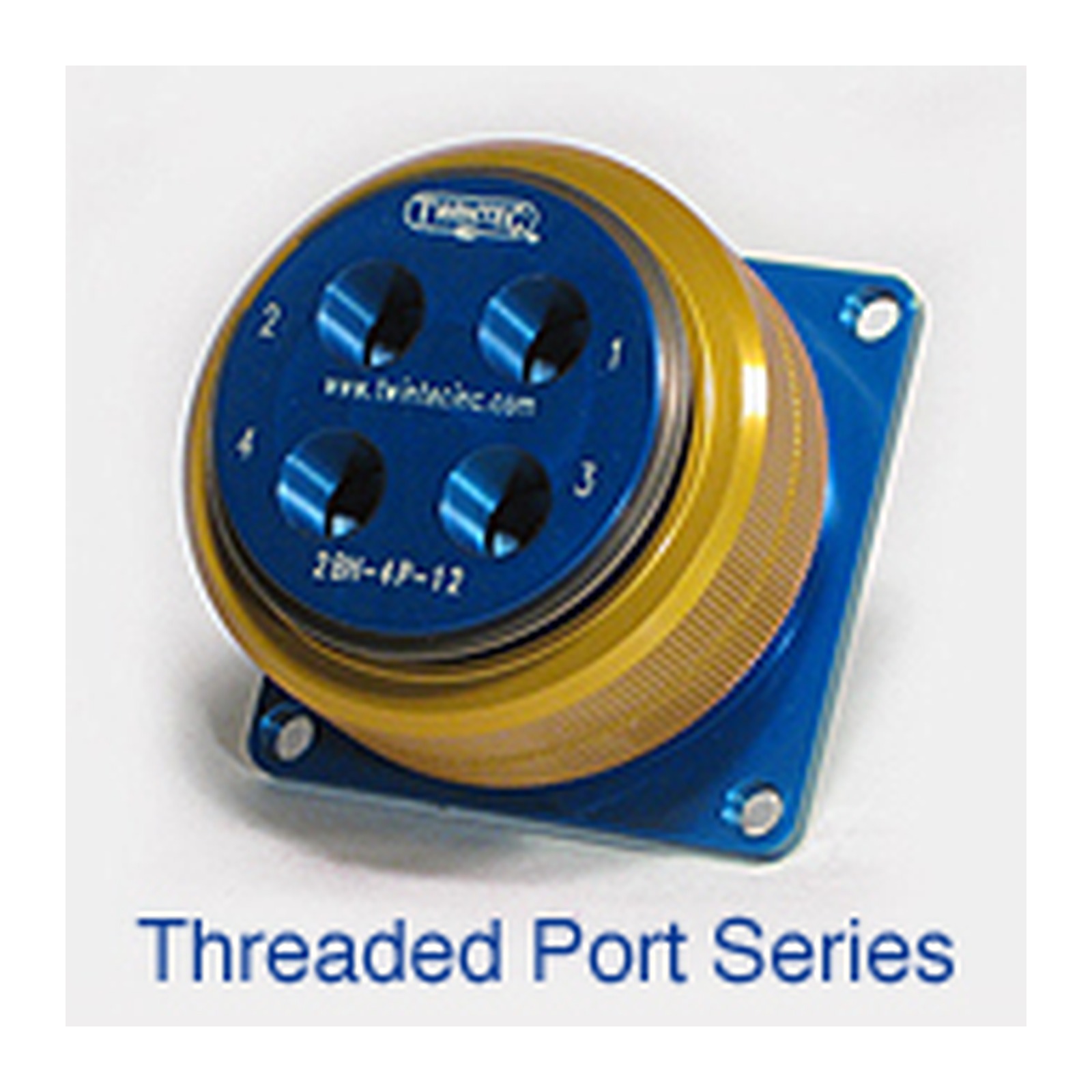 Twintec BH Series 다중튜브 매니폴드 — Threaded Port (NPT/M5, 1~3" body)